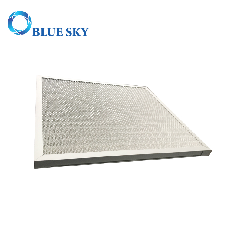 Panel de marco de aluminio plisado profundo personalizado Filtro HEPA HVAC