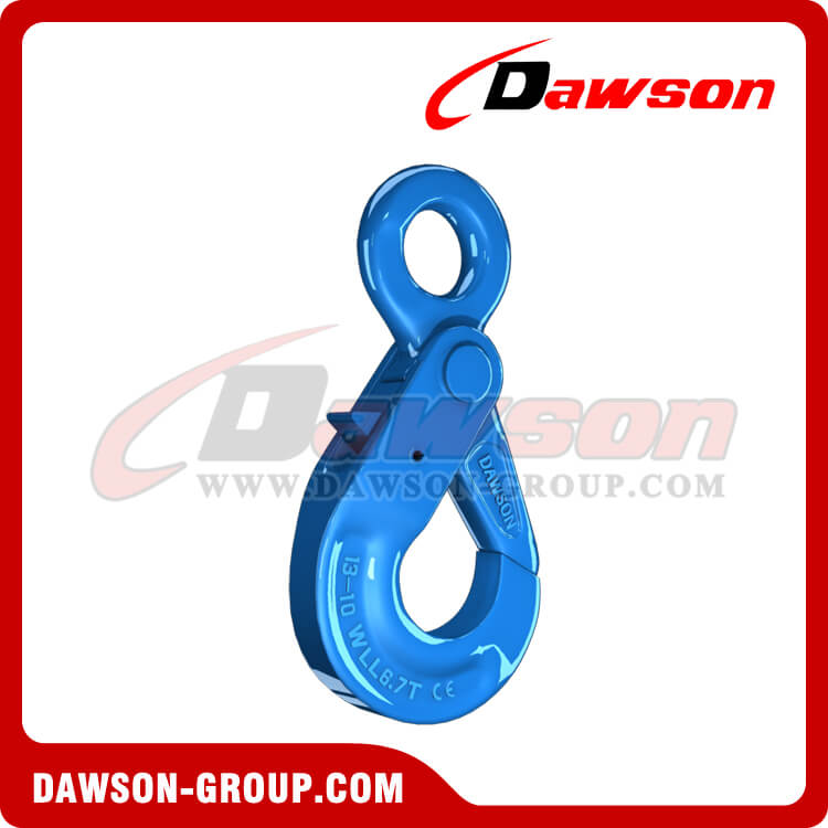 Gancho autoblocante de ojo de tipo europeo G100, gancho de acero forjado - Fabricante de China
