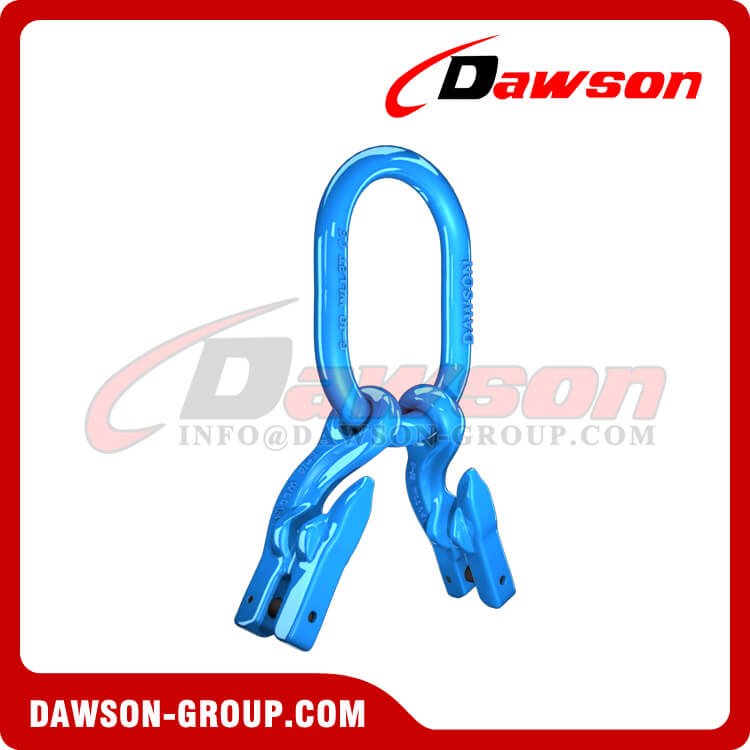 G100 Master Link + G100 Eye Grab Hook com fixa&ccedil;&atilde;o de manilha &times; 2 - Dawson Group Ltd.