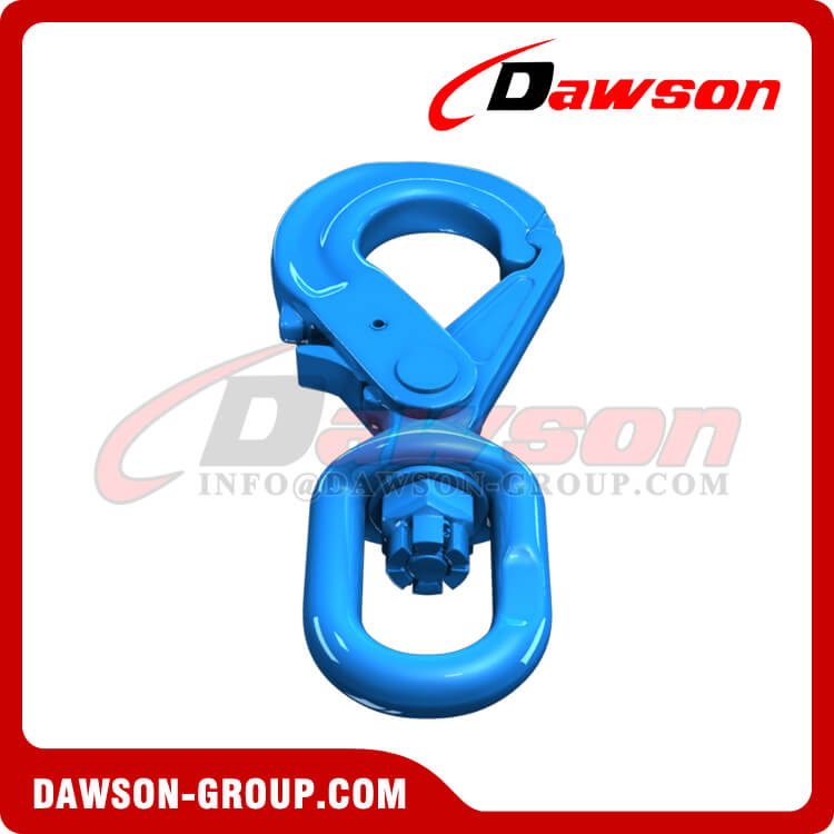 G100 / Grade 100 Special Swivel Self-locking Hook with Grip Latch