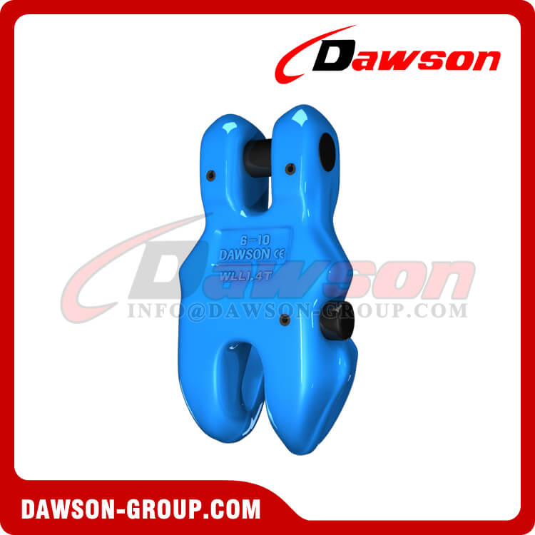 Embrague de cadena tipo horquilla de acero de aleaci&oacute;n forjado de grado 100 con pasador de seguridad para ajustar la longitud de la cadena - Dawson Group Ltd. - F&aacute;brica de China, proveedor (2)