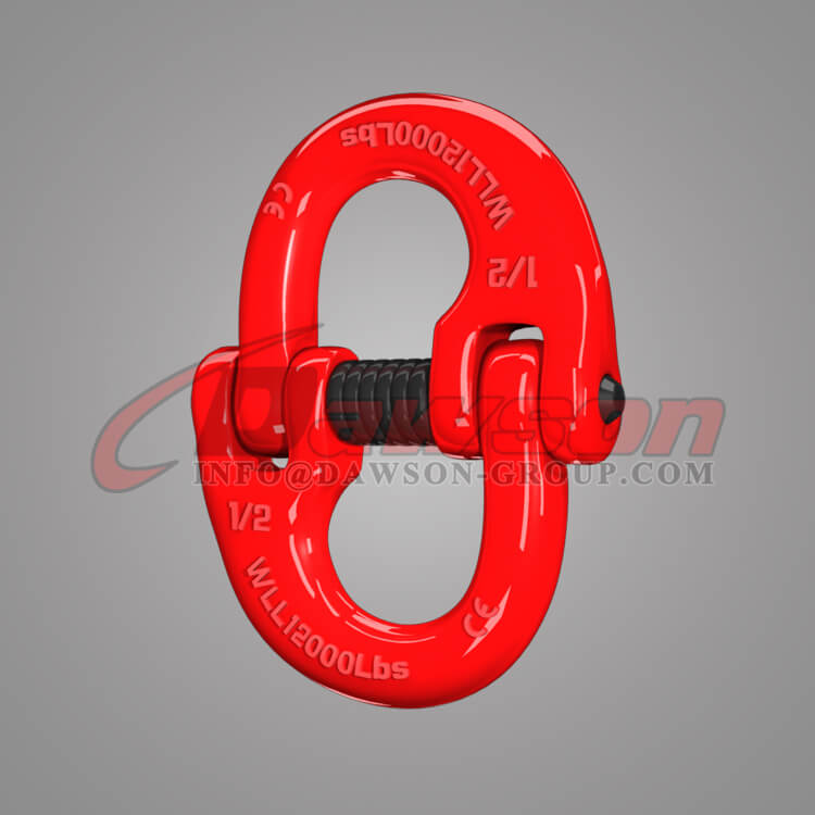 Eslab&oacute;n de conexi&oacute;n de acero forjado tipo EE. UU. de grado 80 para eslingas de cadena - Dawson Group Ltd. - F&aacute;brica de China, Exportador