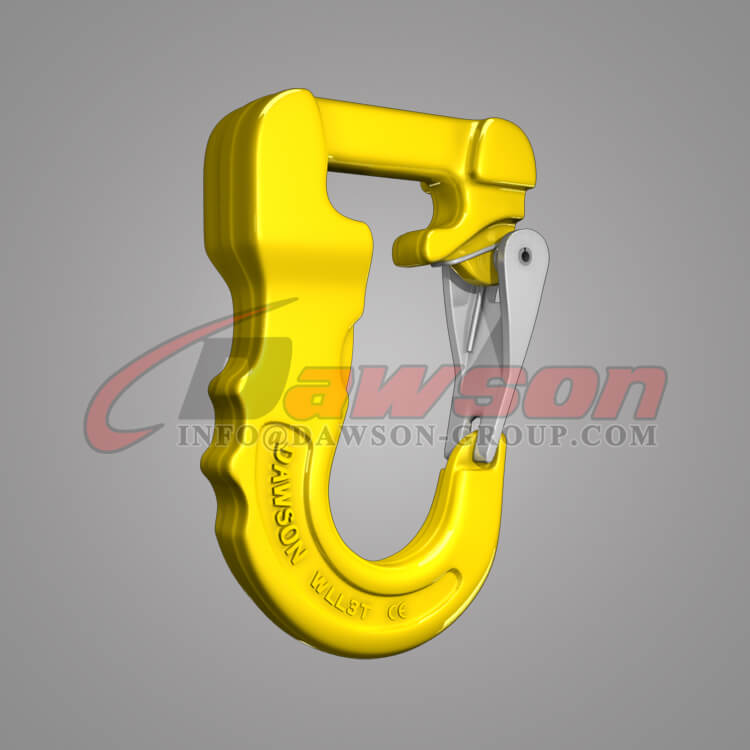 G100 Web Sling Hook, Synthetic Alloy Round Sling Hook - Dawson Group Ltd. - China Exporter Gancho de estilingue de teia G100, gancho de estilingue redondo de liga sintética - Dawson Group Ltd.