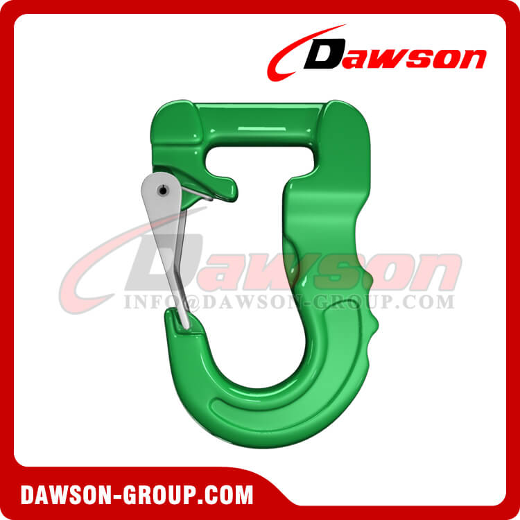 グレード 100 ウェブ スリング フック、G100 合成合金ラウンド スリング フック 2T - Dawson Group Ltd. - 中国工場