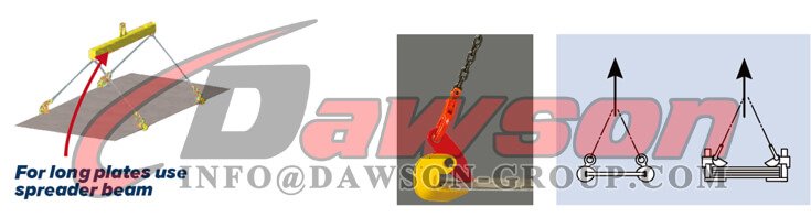 Aplica&ccedil;&atilde;o de bra&ccedil;adeira de placa horizontal padr&atilde;o da ind&uacute;stria tipo DS-PDB - Dawson Group Ltd.