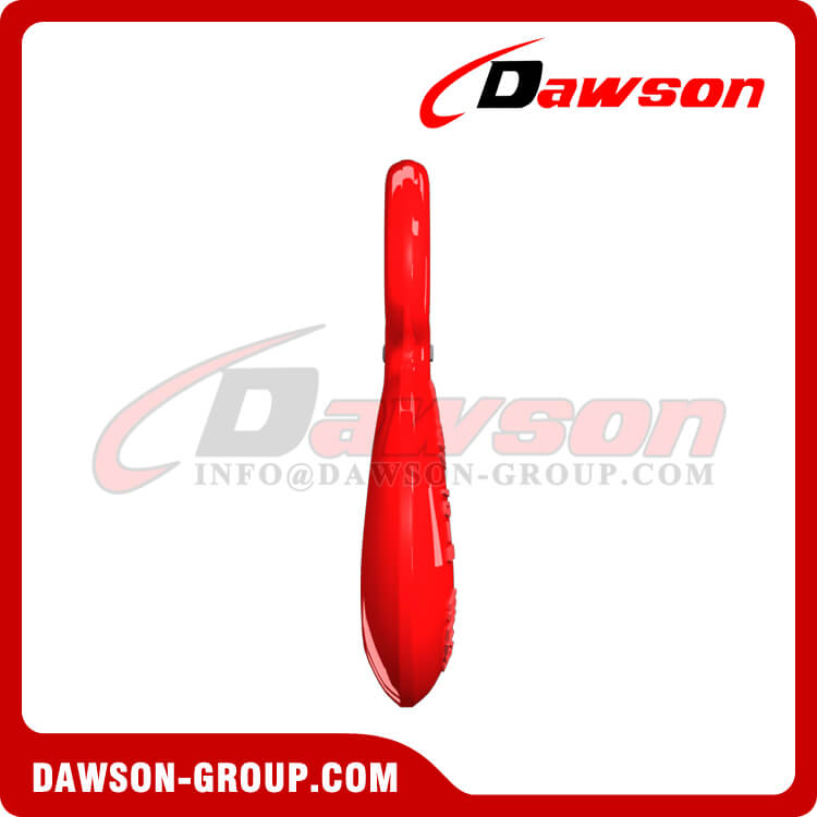 Gancho para eslinga con ojal G80, Gancho para eslinga con ojal de acero de aleaci&oacute;n de grado 80 con pestillo para eslingas de cadena - Dawson Group Ltd. - Proveedor de China