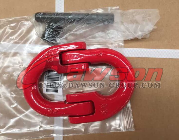 Eslab&oacute;n de conexi&oacute;n de acero forjado tipo EE. UU. de grado 80 para eslingas de cadena de elevaci&oacute;n - Dawson Group Ltd. - Proveedor de China
