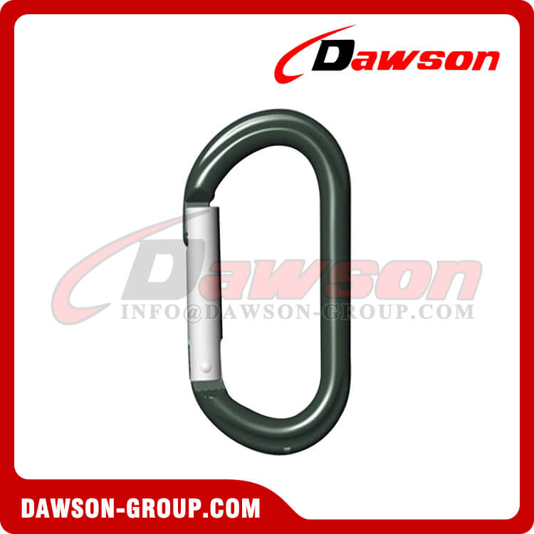 Gancho de mosquetón de aluminio DS7108, clip de presión de mosquetón de aluminio