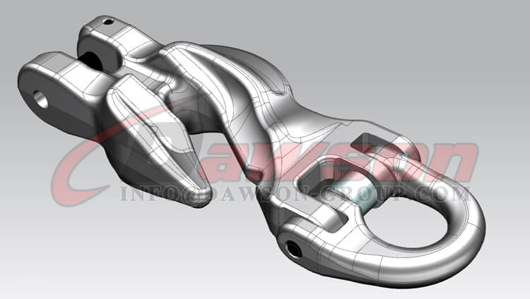 DS1080 G100 ELO DE CONEX&Atilde;O COM ENCURTAMENTO DE MANGA FIXA&Ccedil;&Atilde;O DE GANCHO PARA LINGAS DE CORRENTE - DAWSON GROUP LTD.- F&Aacute;BRICA CHINA