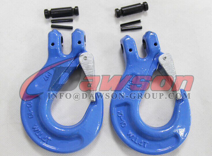 Крюк для ремня G100 Clevis с предохранительной защелкой для цепного стропа - Dawson Group Ltd. - Поставщик из Китая