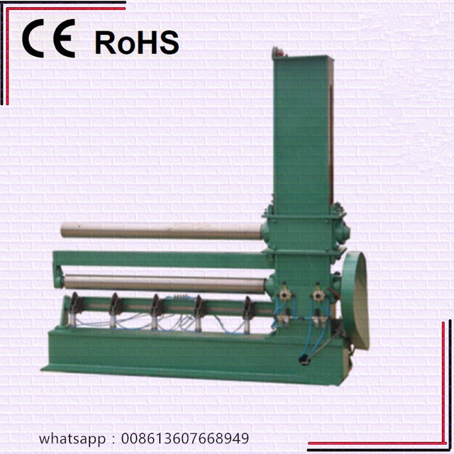 Edge cutting machine for wide belt