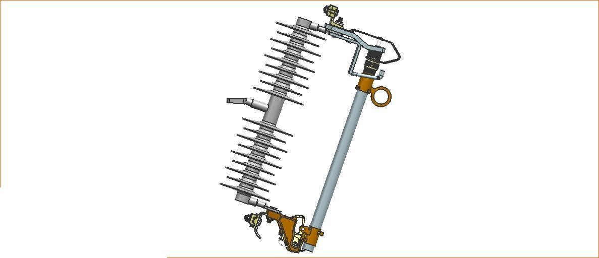 Polymer Fuse Cutout 36kv 100A