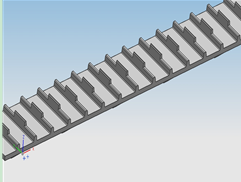 Robot Rubber Track (36x16x59)