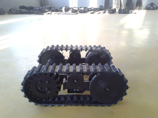 Small Rubber Track for climbing robot (100x40x50)