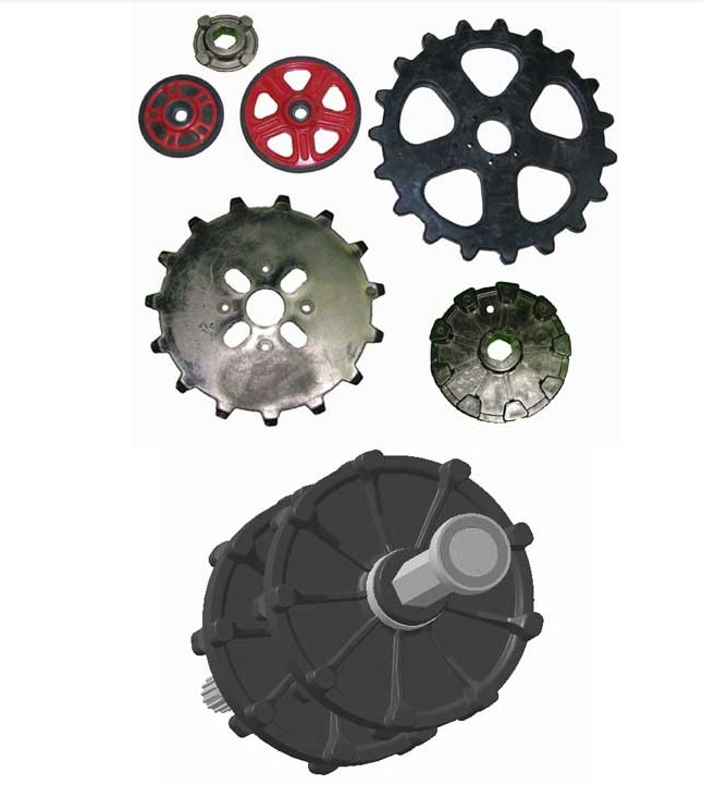 Wheel for Robot Rubber Track