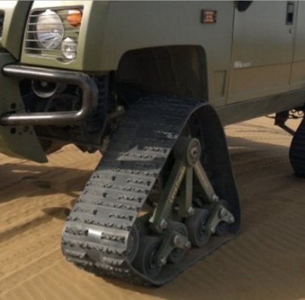 Rubber Track Conversion System (Military Version) (KCM-LE400)