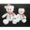 Christmas Festival Decorative Plush Toy Snowman with Hat