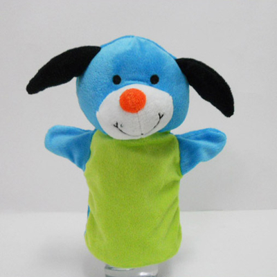 Plush Soft Toy Cute Dog Hand Puppet for Kids