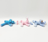 Infant Stuffed Animal Dog Rabbit Bear Pacifier Holder Soft Toys