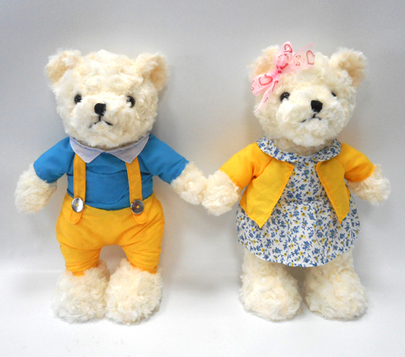 Valentine Day Romantic Teddy Bear Couple Plush Teddy Bears