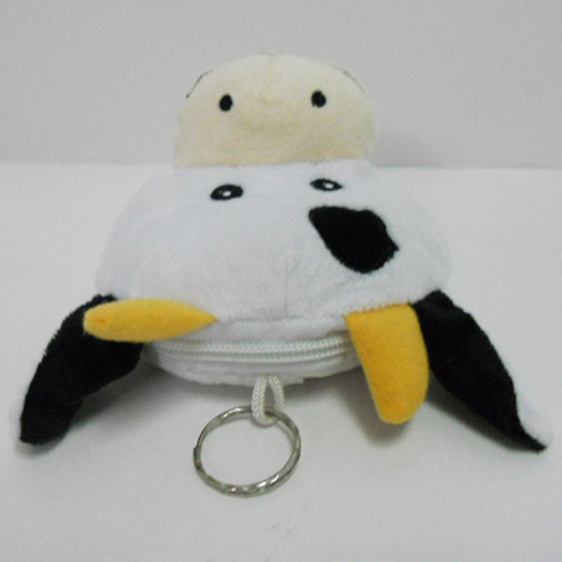 Cute Soft Plush Cow Shaped Coin Purse for Kids