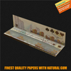 OEM Brand Natural Arabic Gum Brown Smoking Rolling Paper