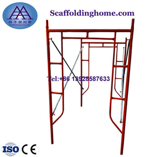 Powder Coating 1930*1219 H Frame Scaffolding For Engineering Construction Q235
