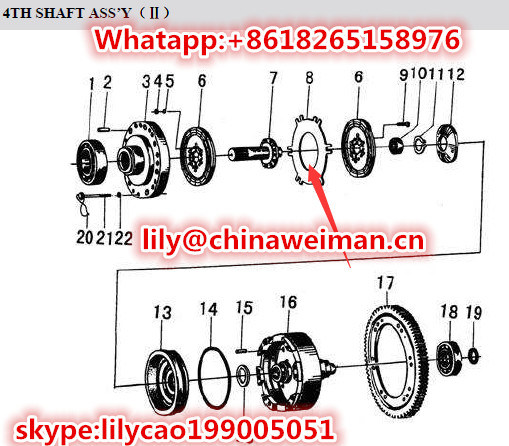 Sdlg Drive Disc Ass'y 3030900106 for The Second Speed for LG936L LG956L L956f Wheel Loader