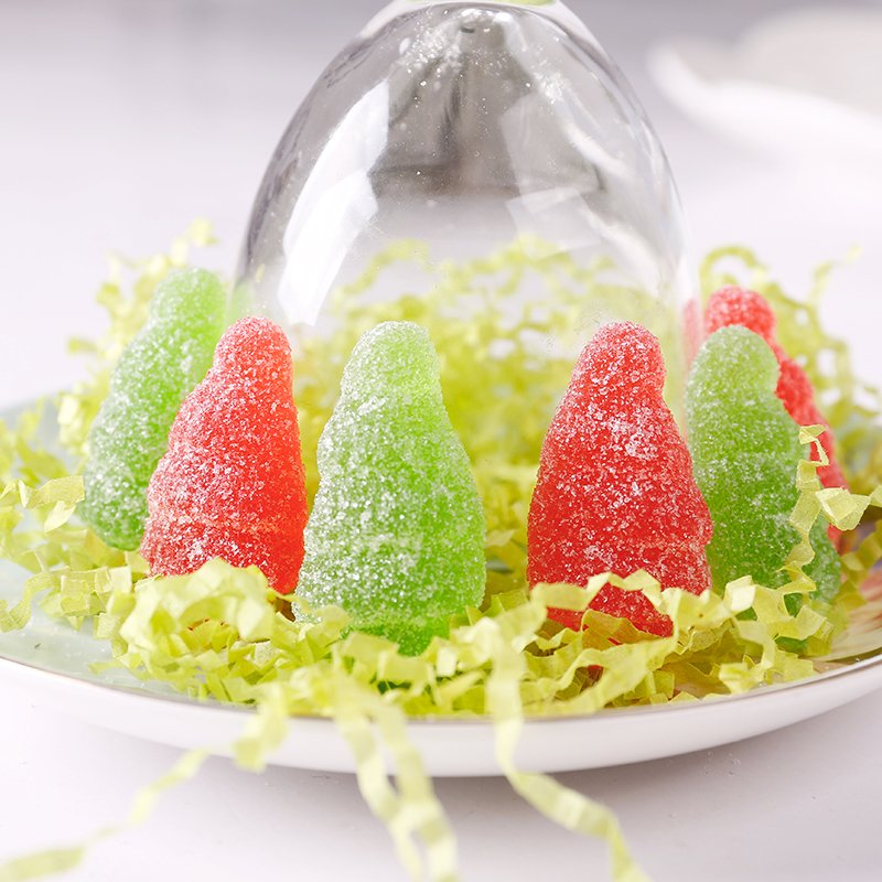 Crystal Coated Christmas Tree Gummy