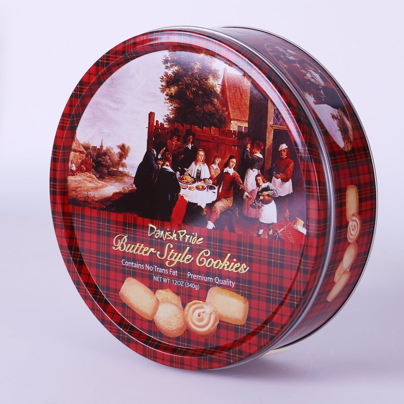 Everyday 340g Round Tin Can Danish Butter Cookie