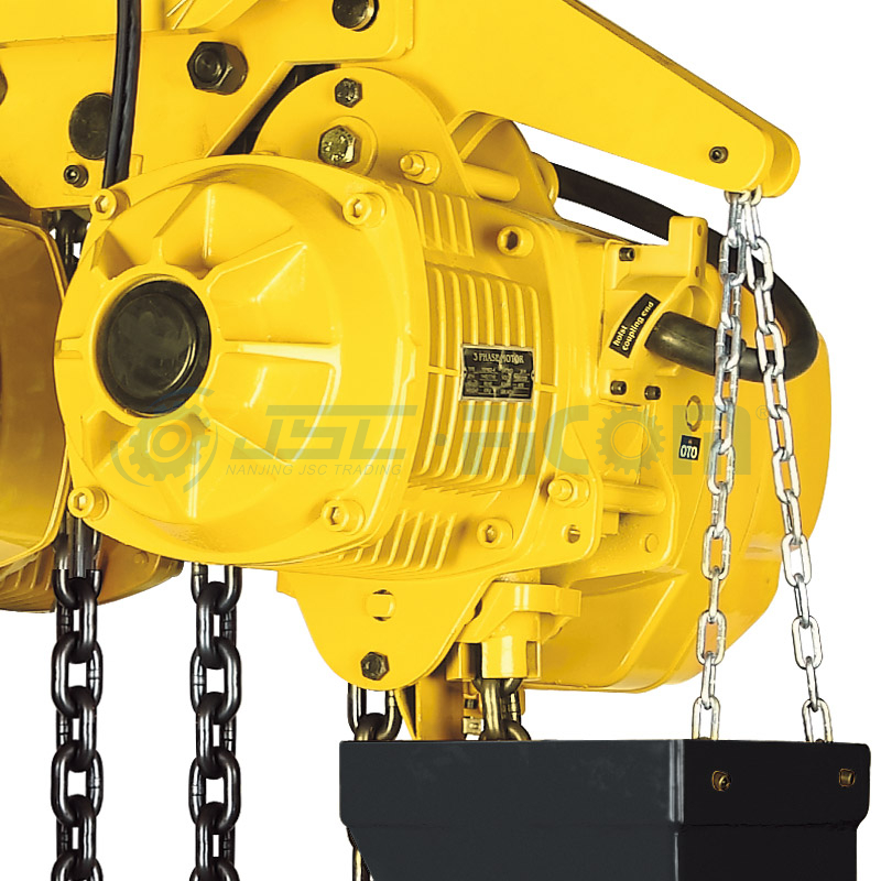 Electric Chain Hoist Model: STD-ST/DT (Large Capacity : 7.5 to 10Ton)