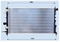 Radiator for OPEL