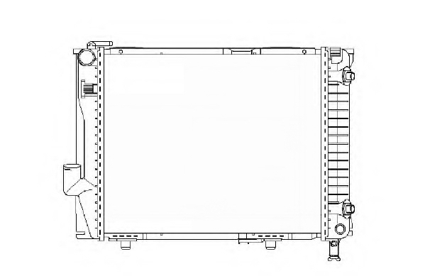 Radiator for BENZ