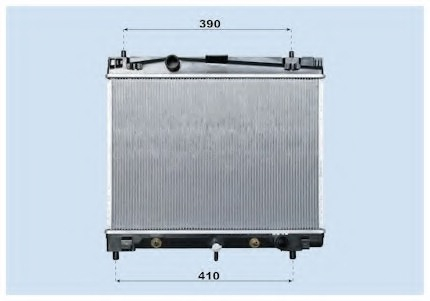 Radiator for TOYOTA