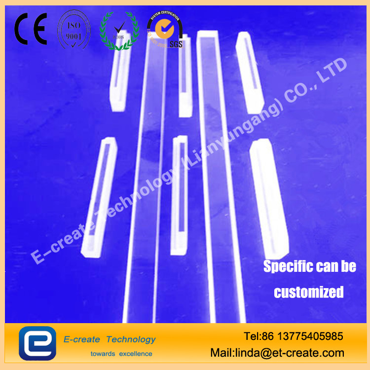 High temperature / high voltage quartz tube (for single crystal furnace electrode protection)