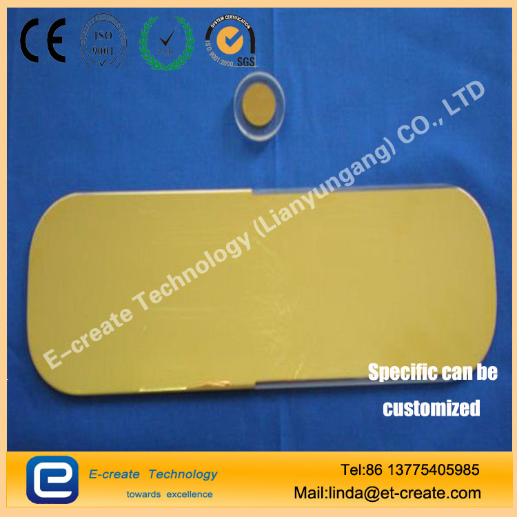 Single crystal furnace polycrystalline furnace observation window film gold-plated quartz film temperature infrared reflection