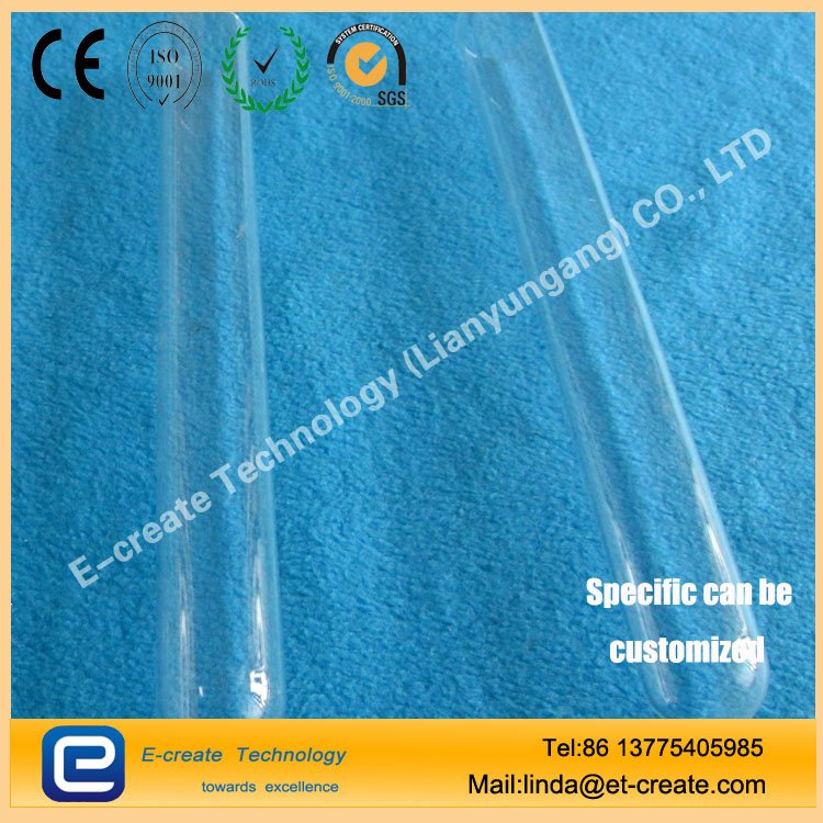 High purity and light transmission Quartz tube for uv lamp