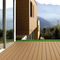 Decking ext&eacute;rieur antifissurant ignifuge de passage couvert/v&eacute;randa de l'installation simple WPC