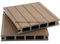 Compos&eacute; en plastique en bois de protection de Tiga de Decking ext&eacute;rieur chaud UV de vente