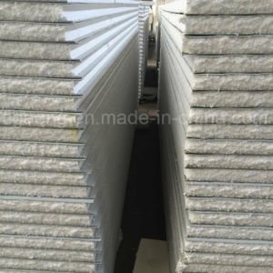 Panneaux &quot;sandwich&quot; de laines de PU/EPS/Mineral pour le toit/mur/pi&egrave;ce propre