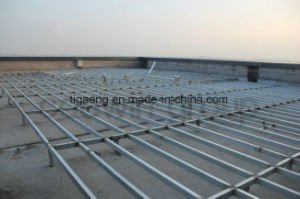 Decking ext&eacute;rieur du plancher compos&eacute; en plastique en bois imperm&eacute;able &agrave; l'eau Anti-UV WPC