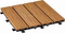 Decking en bois de compos&eacute; de HDPE de tuiles de WPC DIY/installation facile ext&eacute;rieure