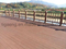 Bon &eacute;tage ext&eacute;rieur de Decking de la qualit&eacute; WPC fait en compos&eacute; en plastique en bois