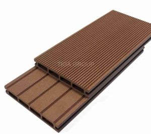 Panneaux d&eacute;coratifs compos&eacute;s du Decking Floors/WPC Outerior de HDPE en bois