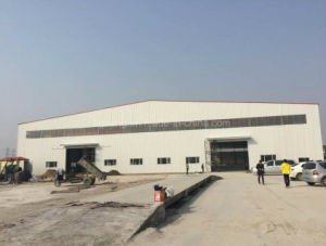 Entrep&ocirc;t pr&eacute;fabriqu&eacute; de b&acirc;ti en acier de mesure de lumi&egrave;re d'atelier