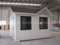 La casa portable de los paneles de pared de emparedado del bajo costo EPS/prefabric&oacute; la oficina