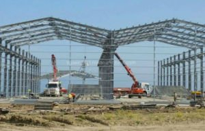 Projet lourd de structure m&eacute;tallique d'atelier de structure de qualit&eacute;
