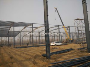 Entrep&ocirc;t pr&eacute;fabriqu&eacute; de b&acirc;ti en acier/structure m&eacute;tallique pour la Zambie en Afrique