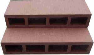 Panneau de mur ext&eacute;rieur Anti-UV de WPC/panneau de mur compos&eacute; PE en bois ext&eacute;rieur