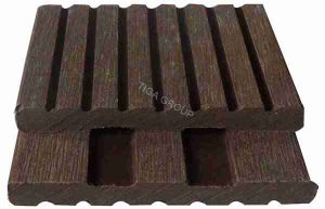 Panneau de mur ext&eacute;rieur Anti-UV de WPC/panneau de mur compos&eacute; PE en bois ext&eacute;rieur